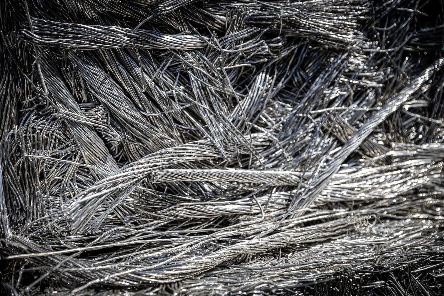 Sorted non-ferrous scrap ready for shipment