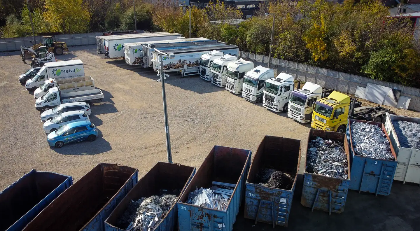 Aerial view of the Metal-For site in Székesfehérvár